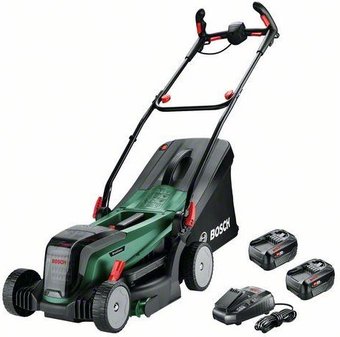 Газонокосилка Bosch UniversalRotak 2x18V-37-550 06008B9E00 (с 2-мя АКБ)