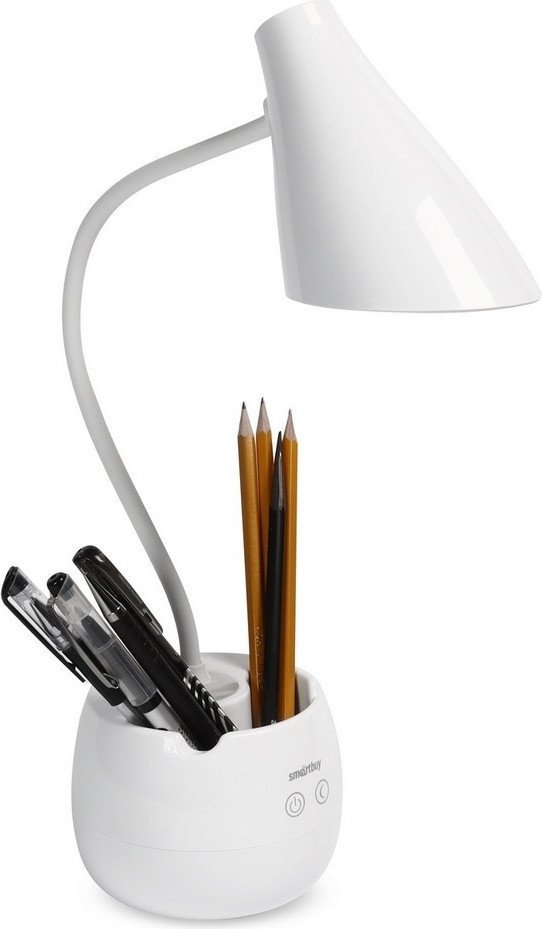 Настольная лампа SmartBuy SBL-DL-5-alu-w