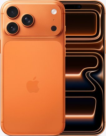 Телефон Apple iPhone 17 Pro Max Dual eSim 256GB (космический оранжевый)