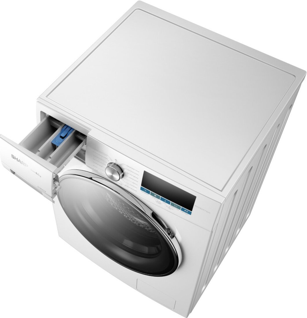Стиральная машина Sharp ES-FSI812DLZ-W