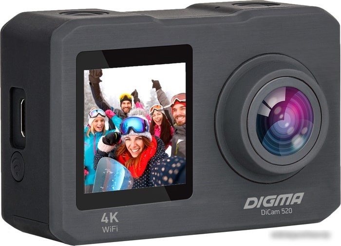 Экшен-камера Digma DiCam 520