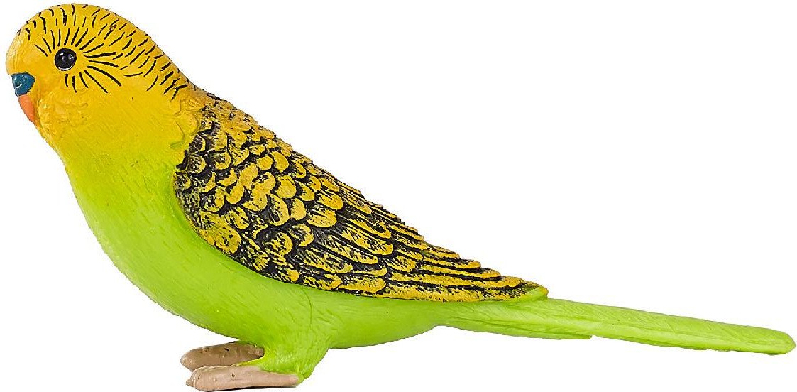 Фигурка Konik Волнистый попугайчик AMF1076 (зеленый)