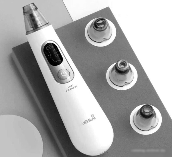 Прибор для вакуумной чистки WellSkins WX-HT100 (серебристый)