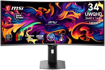 Игровой монитор MSI MPG 341CQR QD-OLED X36