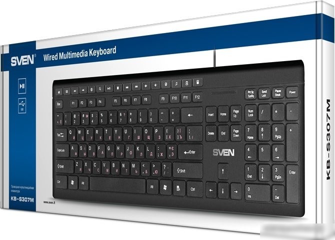 Клавиатура SVEN KB-S307M