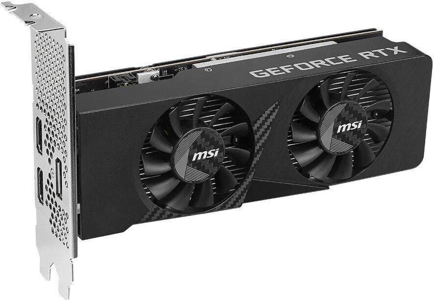 Видеокарта MSI GeForce RTX 3050 LP E 6G OC