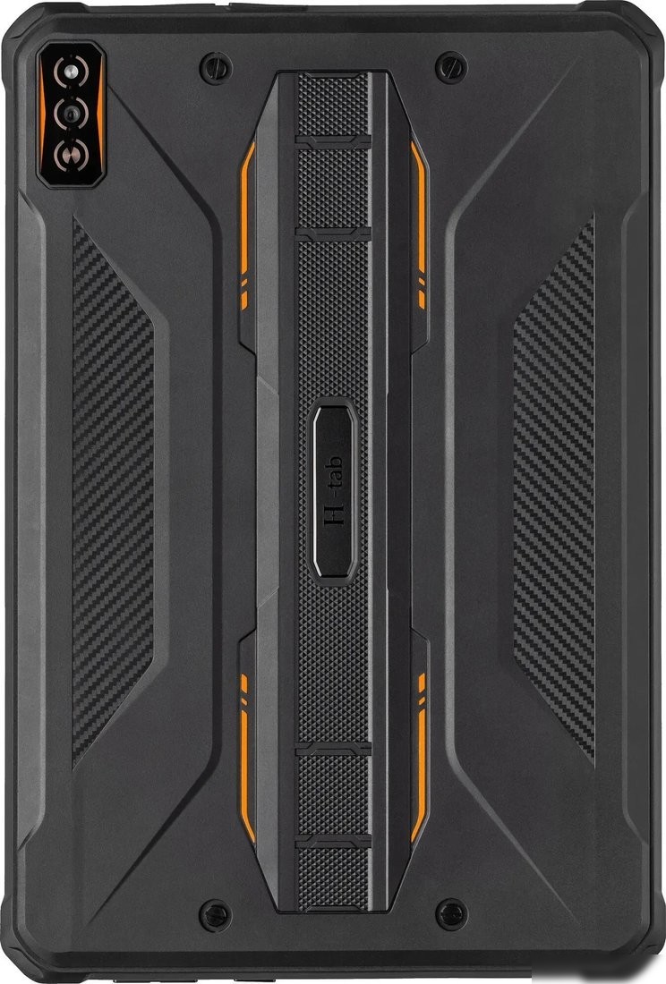 Планшет Horizont H-Tab 1 Shield 6GB/256GB LTE (со стилусом, черный/оранжевый)