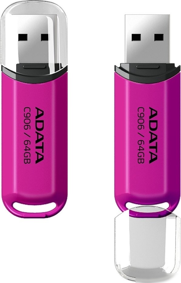 USB Flash ADATA C906 64GB (розовый)