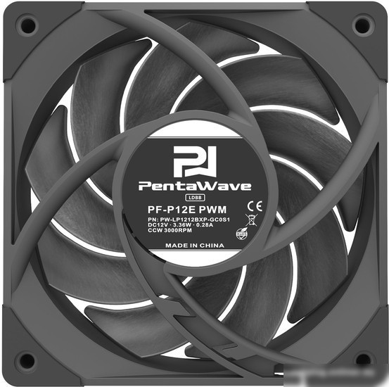 Вентилятор для корпуса PentaWave PF-P12E PWM