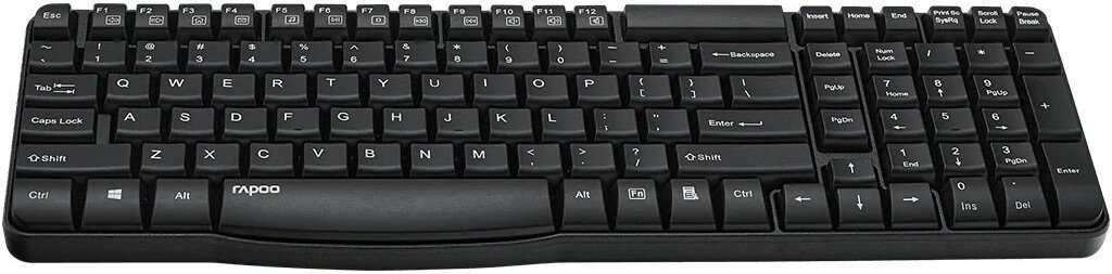 Клавиатура Rapoo E1050 (черный)