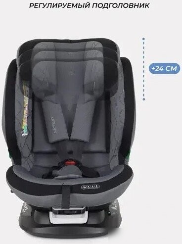 Детское автокресло MOWbaby Motion isofix UB616 (серый)