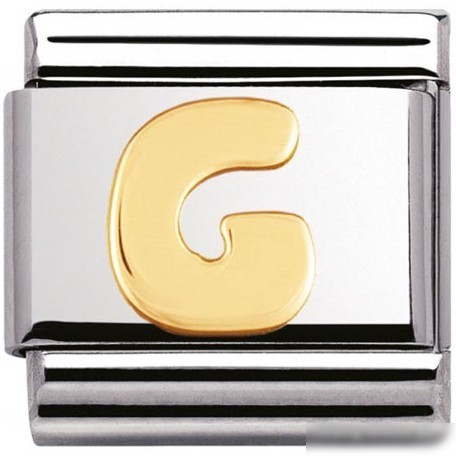 Звено для браслета NominatioN Буква G 030101/07