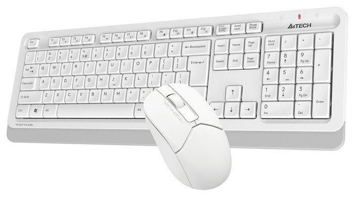 Клавиатура + мышь A4Tech Fstyler FG1012 (белый)