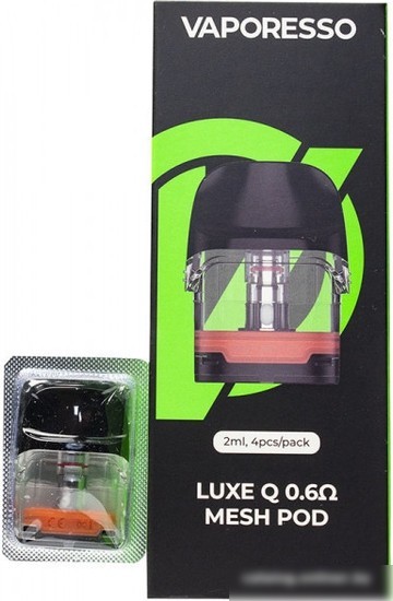 Набор картриджей Vaporesso для Luxe Q 0.6 Ом (2мл, 4шт)