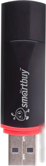 USB Flash Smart Buy Crown Black 64GB (SB64GBCRW-K)