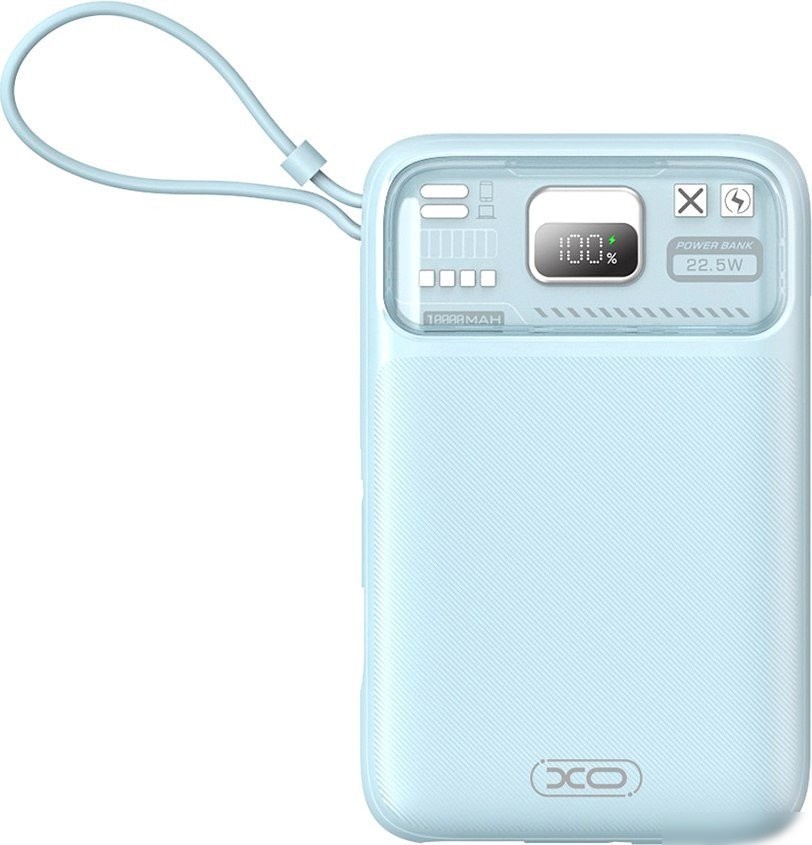 Внешний аккумулятор XO PR243 10000mAh (синий)