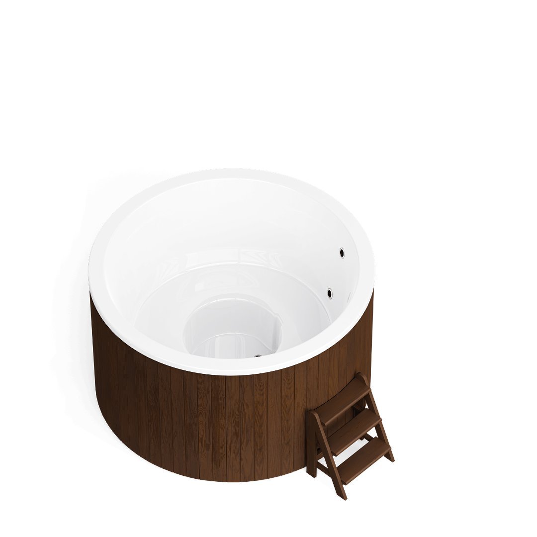 Купель PolarSpa Comfort термососна 195 Cold (темный)
