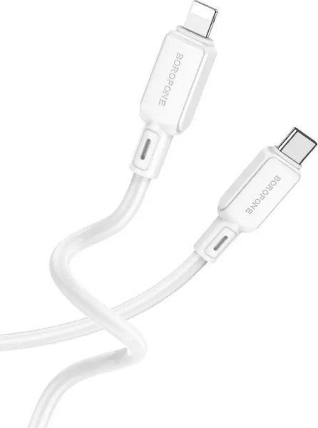 Кабель Borofone BX94 Lighting - USB Type-C (1 м, белый)
