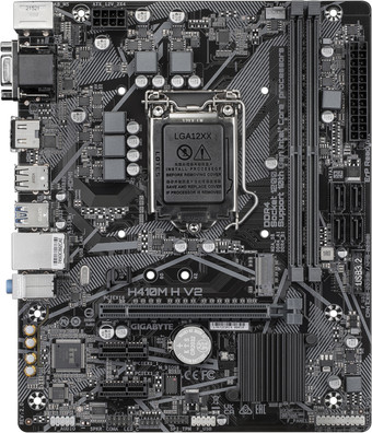 Материнская плата Gigabyte H410M H V2 (rev. 2.0)