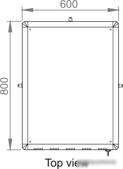 Шкаф телекоммуникационный Lande DYNAmic LN-FS42U6080-BL-BAAA-F-E 19" 42U