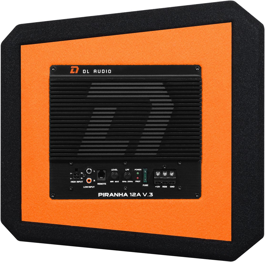 Корпусной активный сабвуфер DL Audio Piranha 12A Black V.3