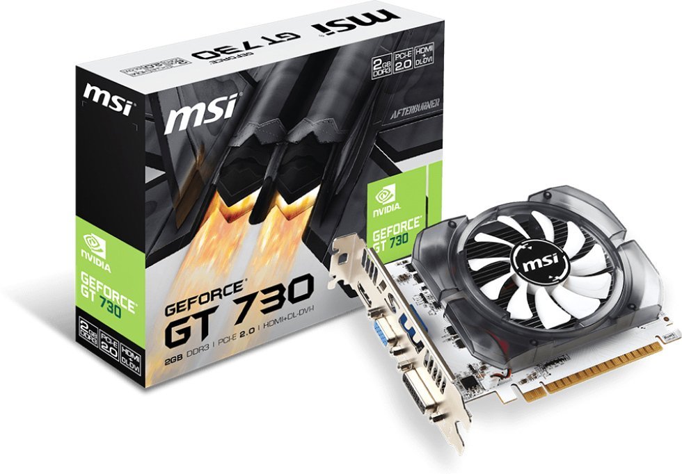 Видеокарта MSI GeForce GT 730 2GB DDR3 N730-2GD3V3