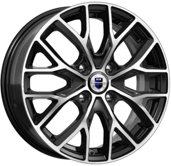 Литые диски K&K Лилиом 16x6" 4x98мм DIA 58.5мм ET 35мм Алмаз черный