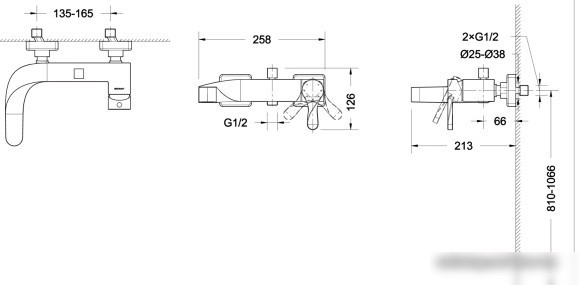 Смеситель Bravat F674108C-01