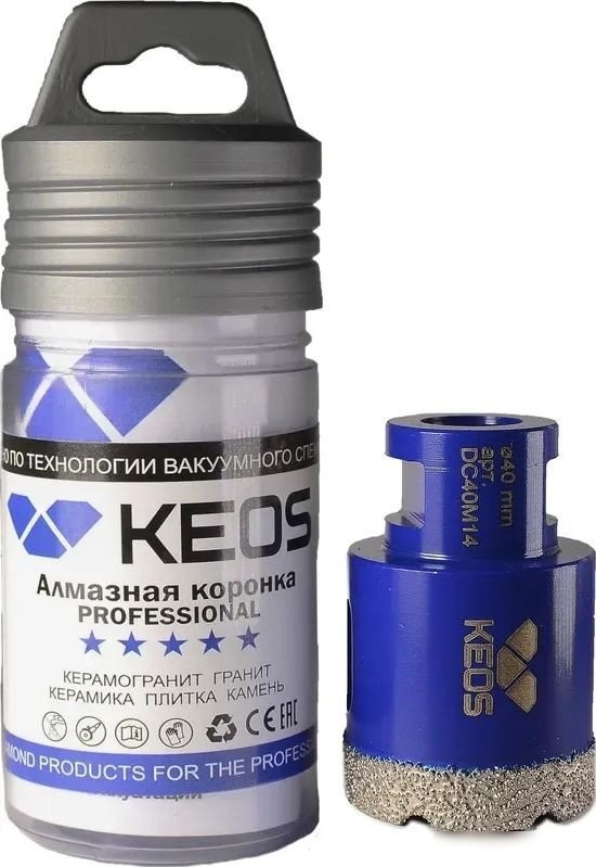 Коронка KEOS Pro 40мм DC40M14