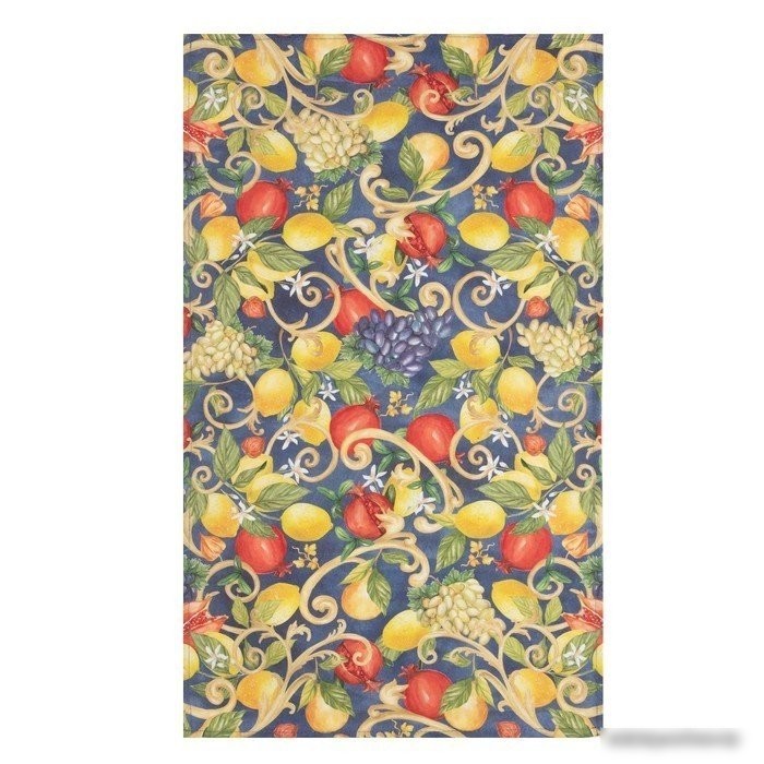 Полотенце Этель Southern fruits 7587352 (белый/синий)