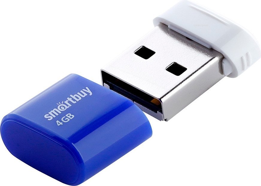USB Flash SmartBuy Lara 4GB (синий)