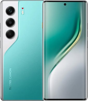 Телефон Tecno Camon 40 Pro 8GB/256GB (морской зеленый)