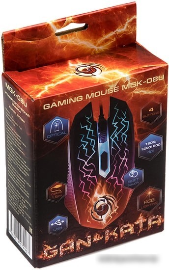 Игровая мышь Dialog Gan-Kata MGK-08U