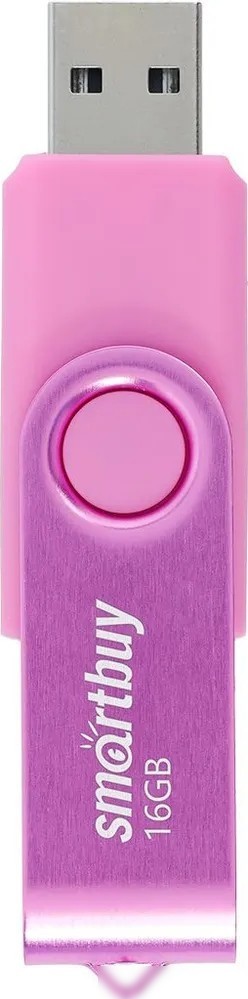 USB Flash SmartBuy Twist 16GB (розовый)