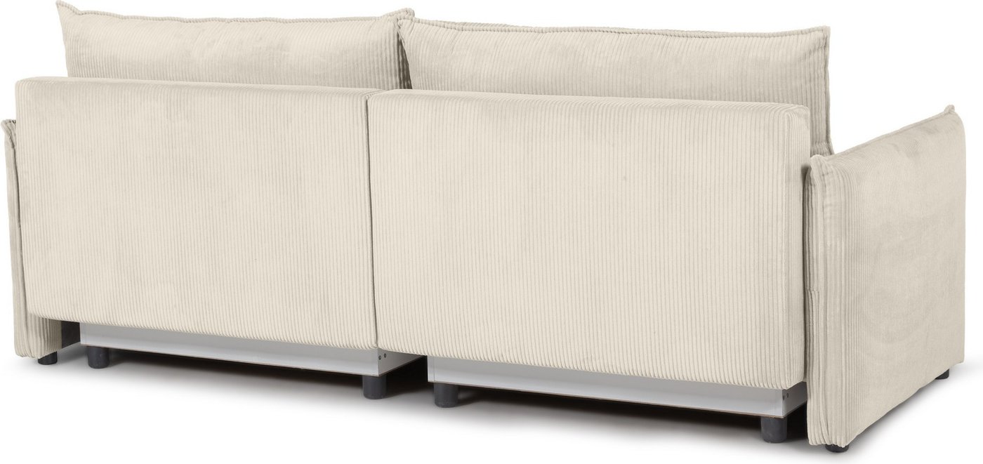 Диван Mio Tesoro Boxwel 418 Б-1.5ек-1.5ек-Б (светло-бежевый 1618)