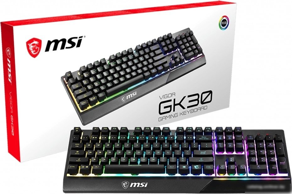 Клавиатура MSI Vigor GK30 (черный)