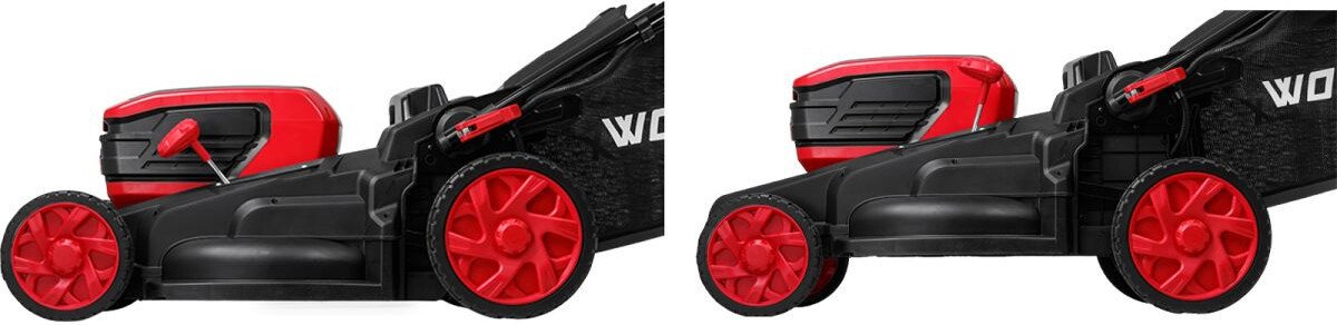 Газонокосилка Wortex CLM 4536-4 XLT Set 2334161K1 (с 2-мя АКБ)