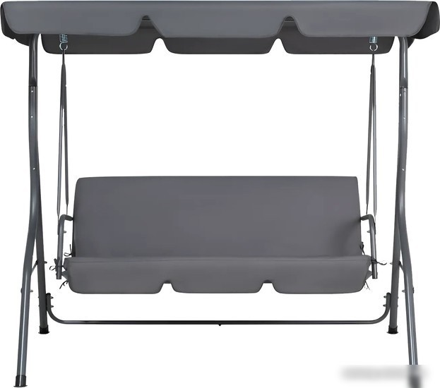 Садовые качели National Tree Company Simple с тентом К-1 DS-186 (серый)