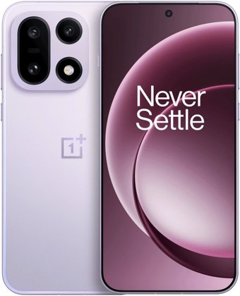 Телефон OnePlus 15 16GB/512GB индийская версия (туманный сиреневый)