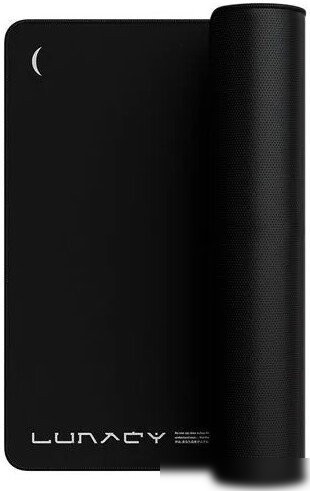 Коврик для мыши Lunacy CTRL Clear Black L