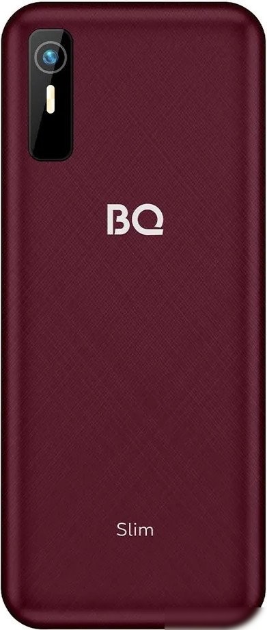 Кнопочный телефон BQ BQ-2833 Slim (бордовый)