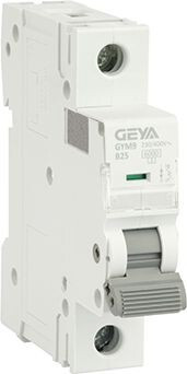 Выключатель автоматический GEYA GYM9-1P-25B 1P 25A B 6kA 1M GYM91P25B