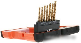Набор оснастки AEG HSS-TIN 19 предметов [4932352245]