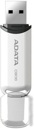 USB Flash A-Data C906 32 Гб White (AC906-32G-RWH)