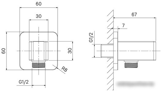 Шланговое подключение IDDIS Slide SLISB00i62