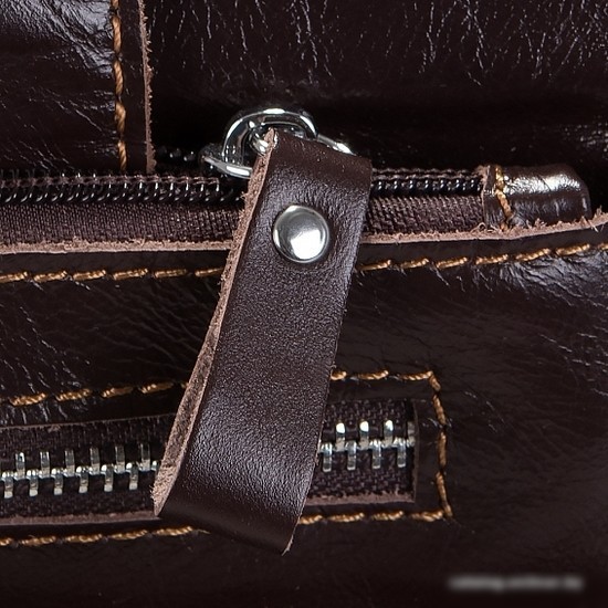 Мужская сумка Poshete 196-3750-26-DBW (коричневый)