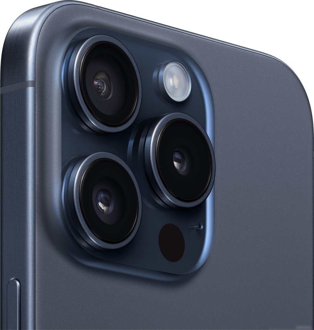 Телефон Apple iPhone 15 Pro 1TB (синий титан)