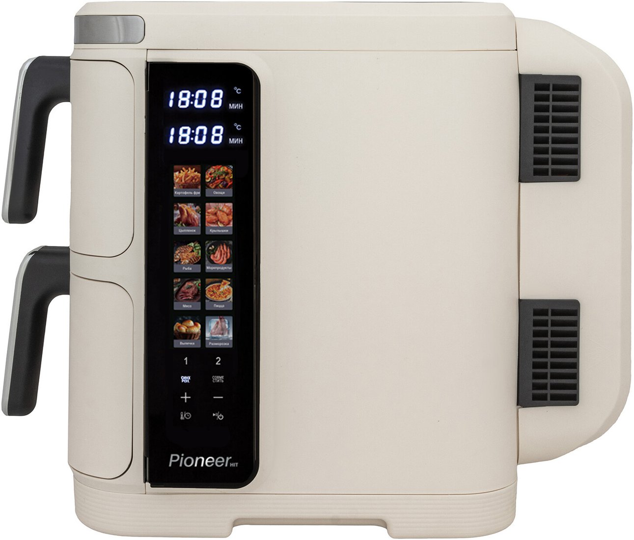 Аэрогриль (аэрофритюрница) Pioneer SM550D (бежевый)