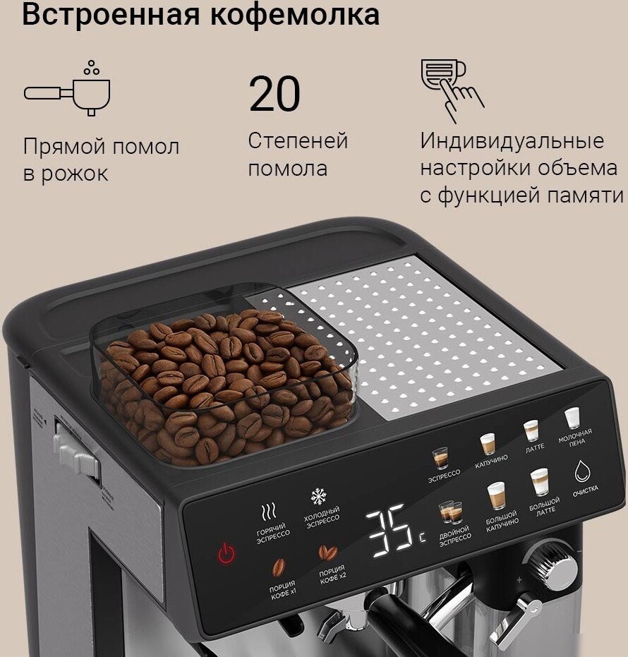 Кофейная станция Redmond (Редмонд) CM738