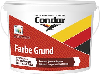 Акриловая грунтовка Condor Farbe Grund (3.75 кг)